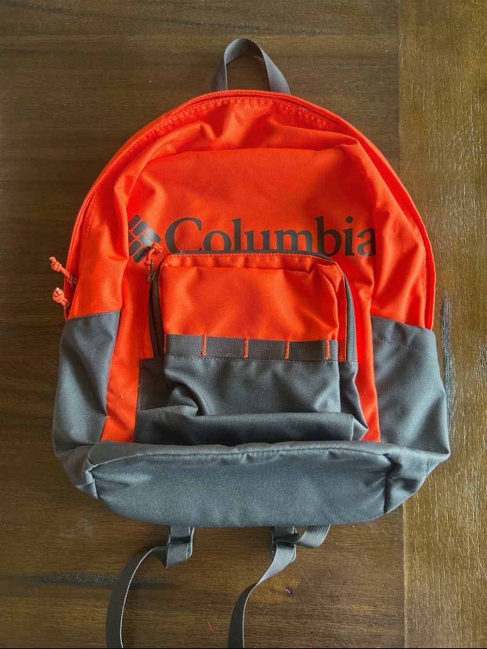 Columbia Orange & Gray Daypack Backpack